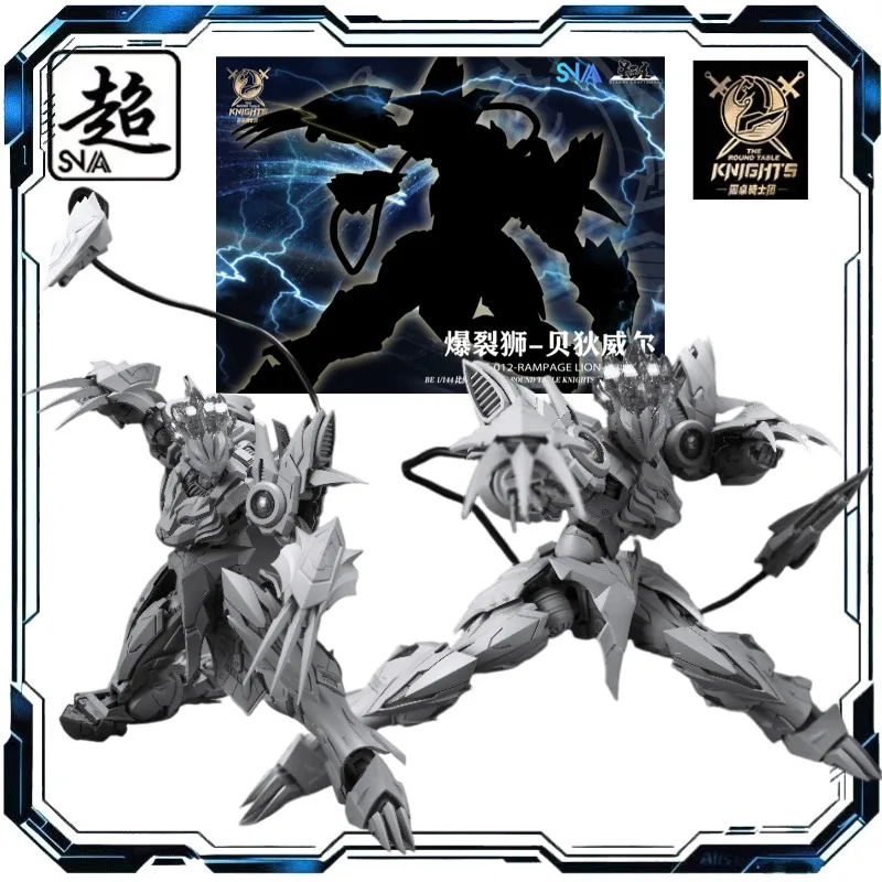 Фото Оригинальный набор для сборки меха SNAA SC-012 Bedivere Burst Lion в масштабе 1/144, серия Round Table Knights, коллекционная модель, подарок, украшение. №1