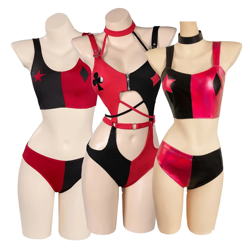 Женский костюм бикини для косплея пикантное нижнее белье в мультяшном стиле