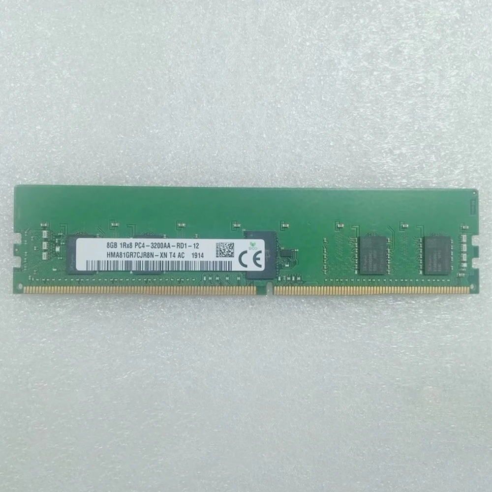 

For SK Hynix RAM 8G 8GB HMA81GR7CJR8N-XN 1RX8 PC4-3200AA ECC Server Memory High Quality Fast Ship