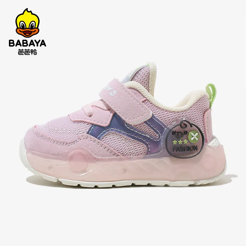 

Babaya Children Shoes Girls Casual Sports Shoes Spring Breathable 2022 New Baby Toddler Shoes Boys Net Sneakers for Kids