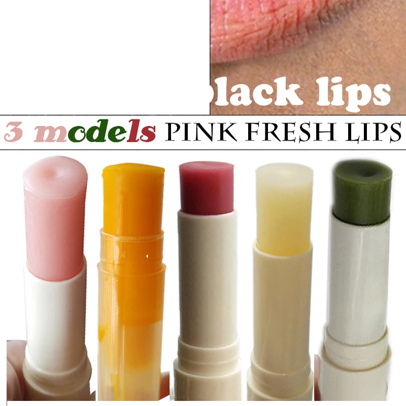 Of Lips Pink Fresh Lightening Bleaching Cream Treatment Remove Dark Smoke Lips Plant Solid Essential Oil Prevent Chapped