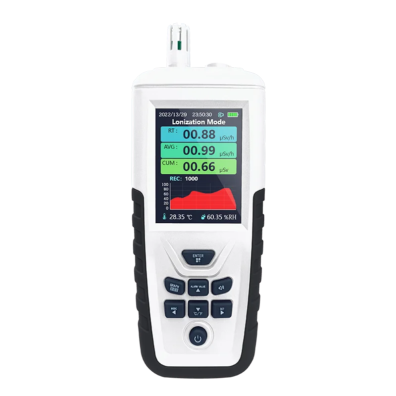 

Geiger Counter Nuclear Radiation Detector, Beta Gamma X-ray Tester, Radioactive Detector, Personal Dosimeter Meter
