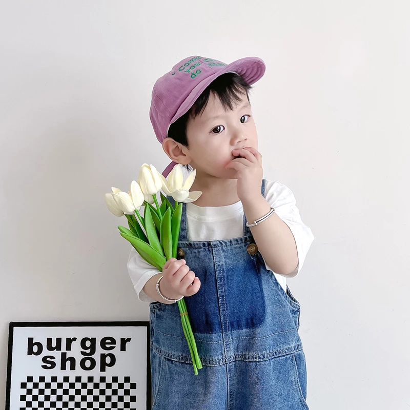 Spring Summer Baby Baseball Caps Letter Pattern Children Sun Hat Fashion Kids Boys Girls Peaked Hats | &amp