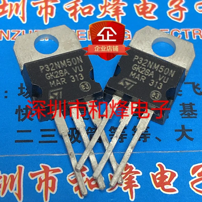 

Free shipping P32NM50N STP32NM50N TO-220 500V 22A 10PCS