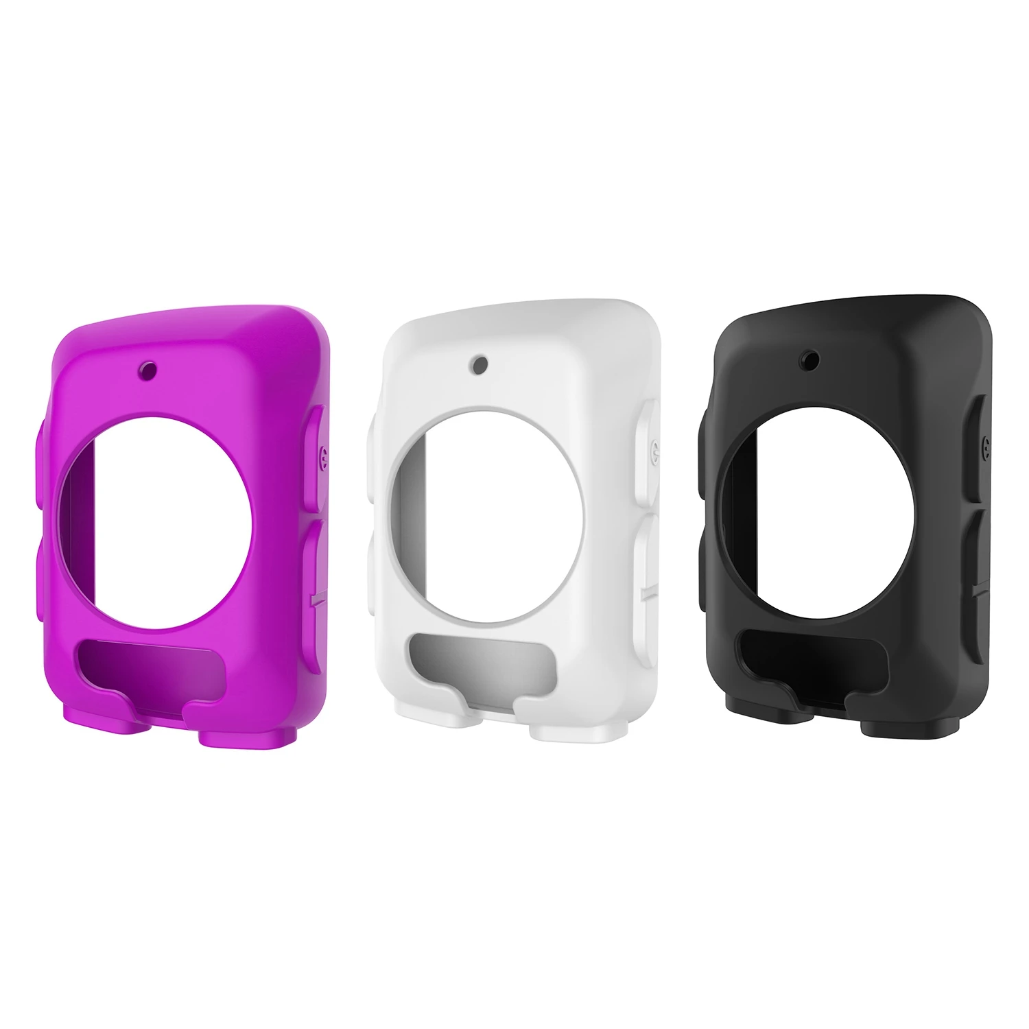 Силиконовый защитный чехол для велосипедных часов E520 черный