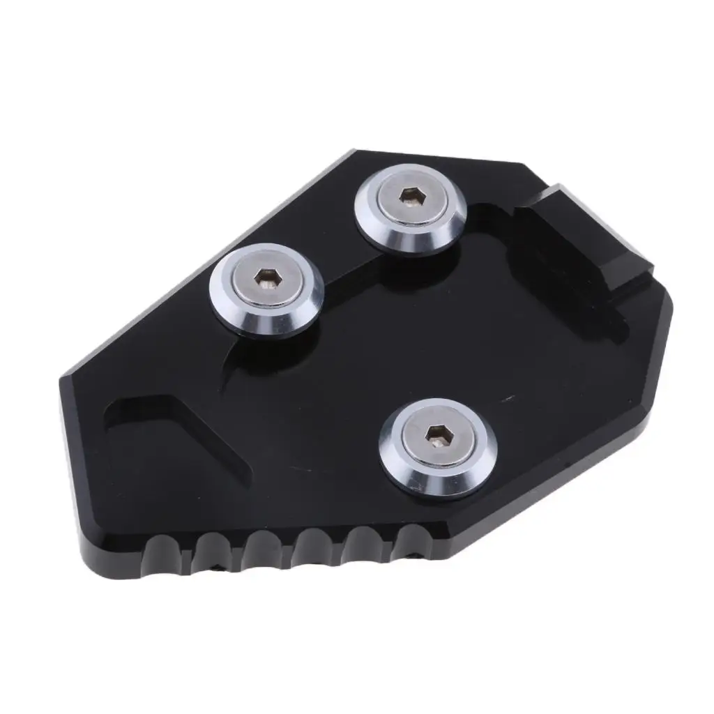 

Motorcycle Side Kickstand Stand Magnifying Foot Pad Extension Plate for