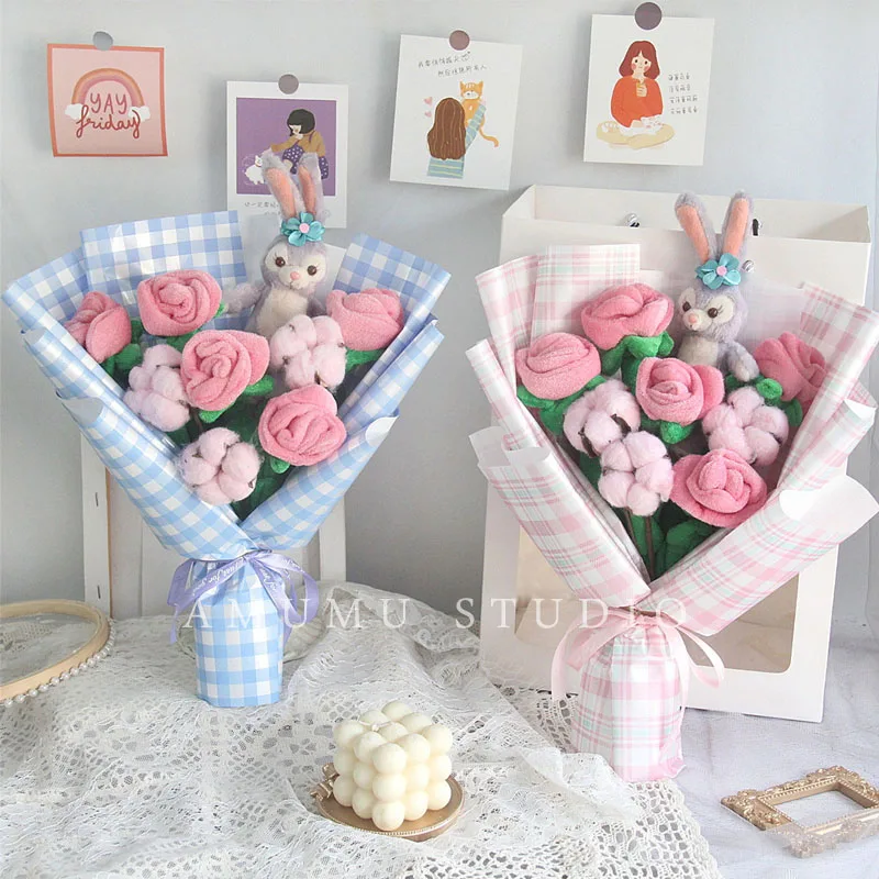 

Мультяшный мультяшный Disney аниме Kawaii Stellalou плюшевый букет плюшевая кукла игрушка День Святого Валентина Рождество День рождения Выпускной п...