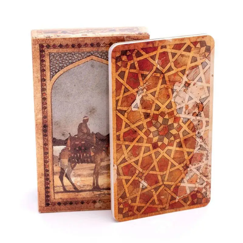 

Old Arabian Lenormand Tarot Deck Board Game Mysterious Divination Deck Family Party Games Full English Version 39 Cards Deck