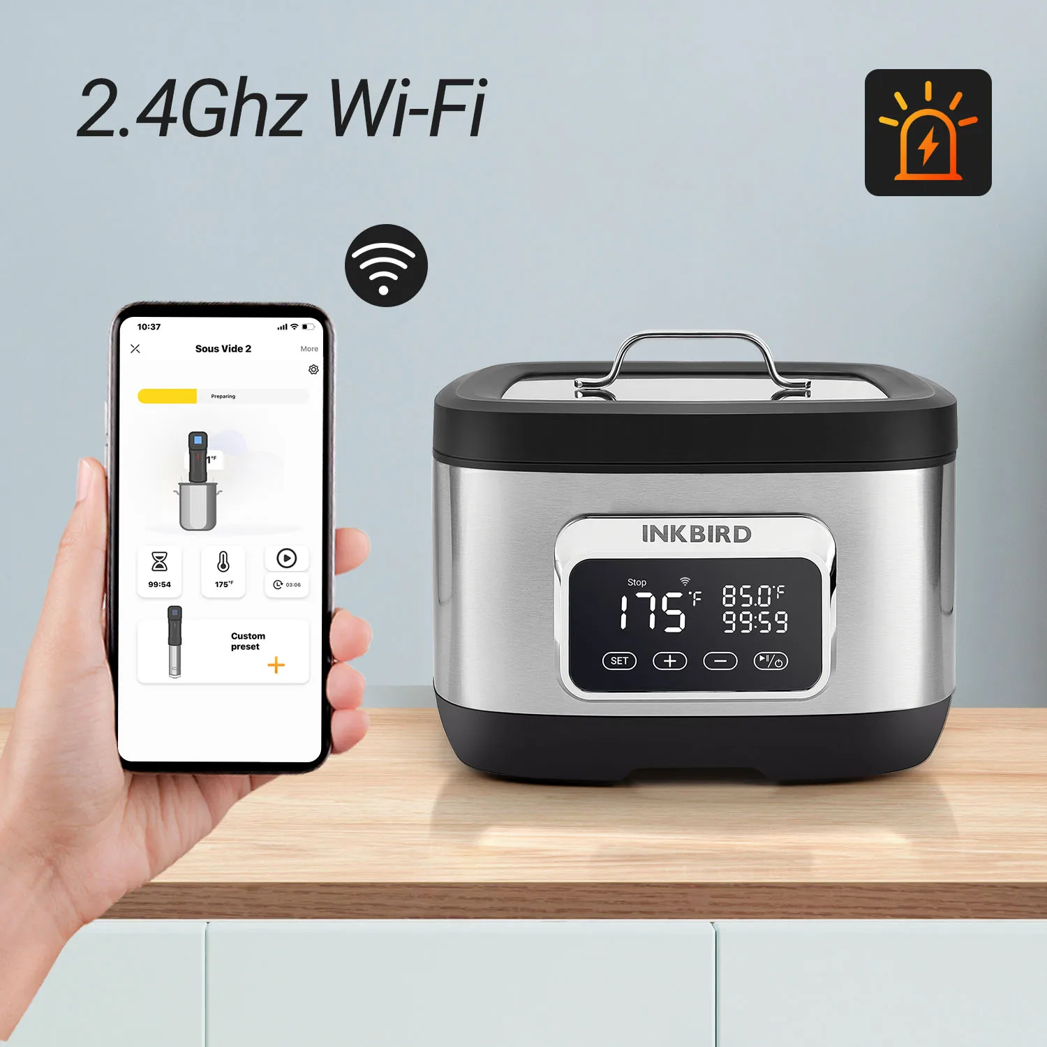 

INKBIRD ISV-500W мультиварка Sous Vide 8 л