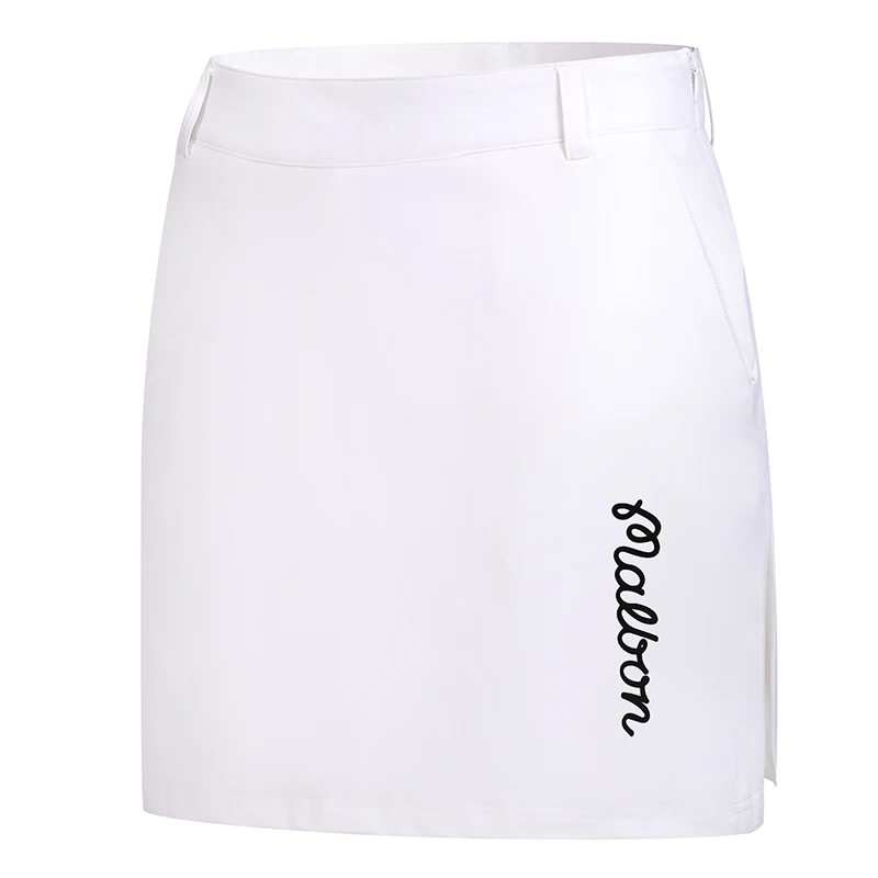 

2023 Spring/Summer New Golf Ladies Sports Shorts Lining Half Skirt Outdoor Breathable Pleated Skirt Casual Women's White Skirt