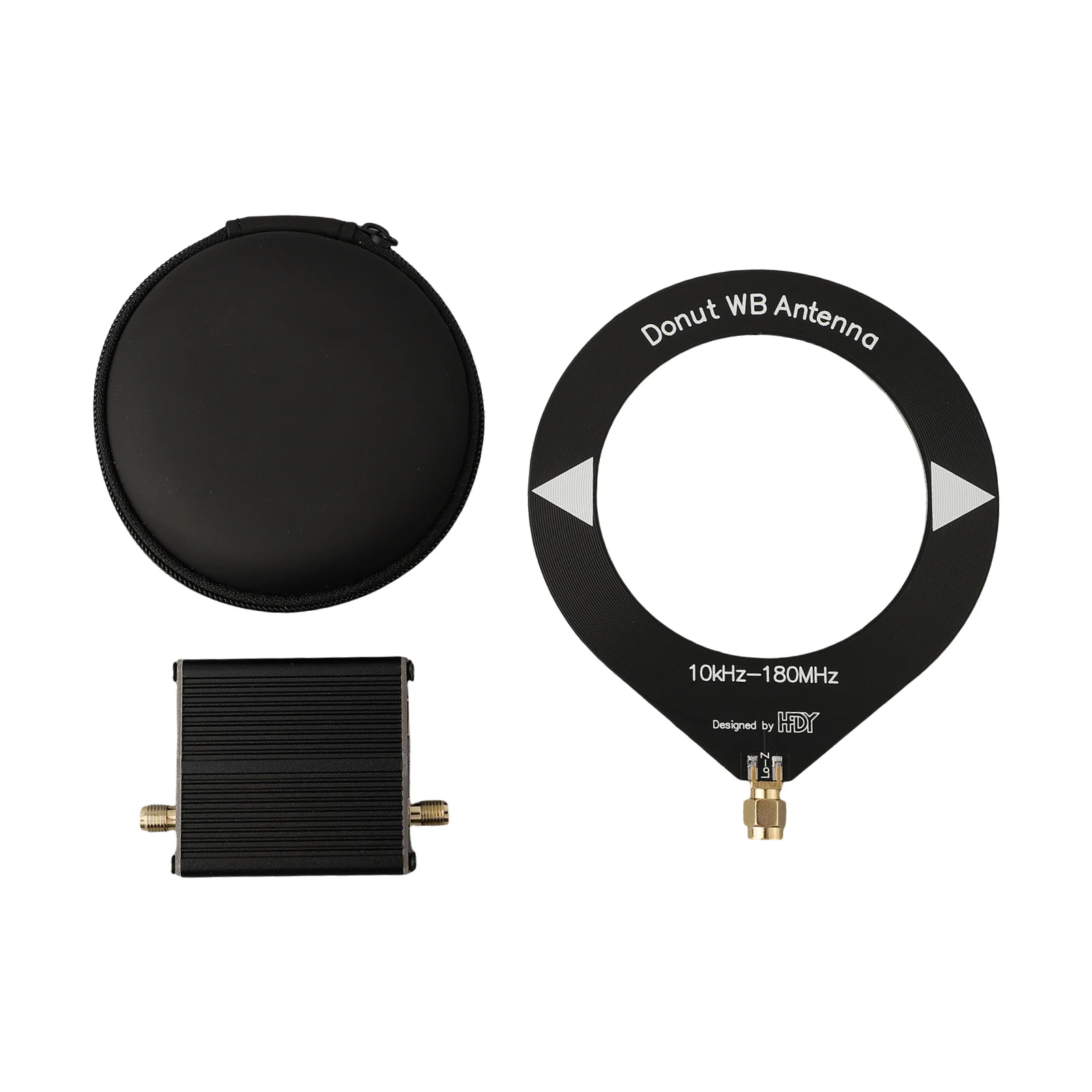 Мини-петлевая антенна HFDY Malahiteam 10 кГц 180 МГц рация с частотным импедансом и радио