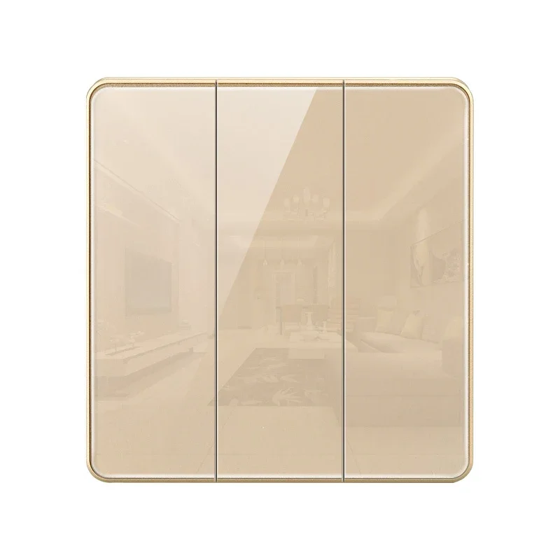 T &amp I бренд UK розетка кристально-серое стекло материал Двойная 13A Великобритания