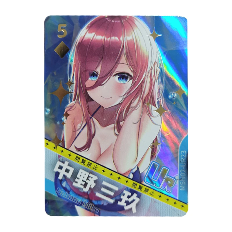 

Cute Girl Field Ur Single Card Tokisaki Kurumi Emilia Raphtaria Yumemi Riamu Sexy Card Anime Game Collection Cards Gift Toys