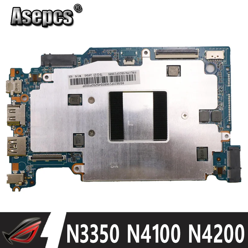 

For Lenovo 130S-14IGM 120S-14IAP Laptop motherboard Mainboard with CPU N3350 N4100 N4200 RAM 4GB 8GB 32G 64G SSD