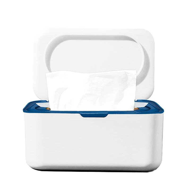 

Wet Wipe Dispenser,Baby Napkin Storage Box Holder Container Dust-Proof Wet Tissue Box For Home, Office