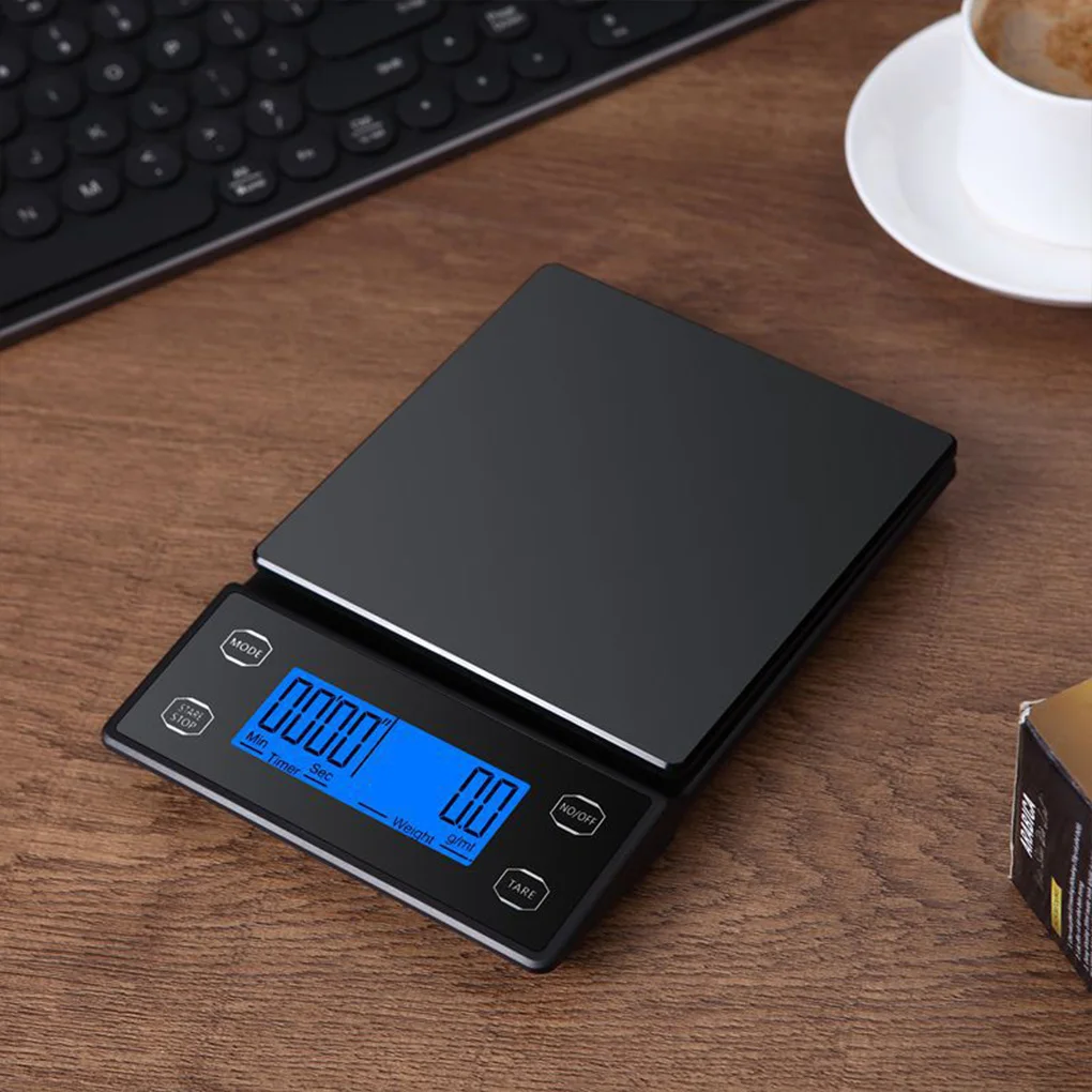 

Электронные весы для домашнего взвешивания, портативные точные настольные весы шеф-повара для воды, фруктов, кофе