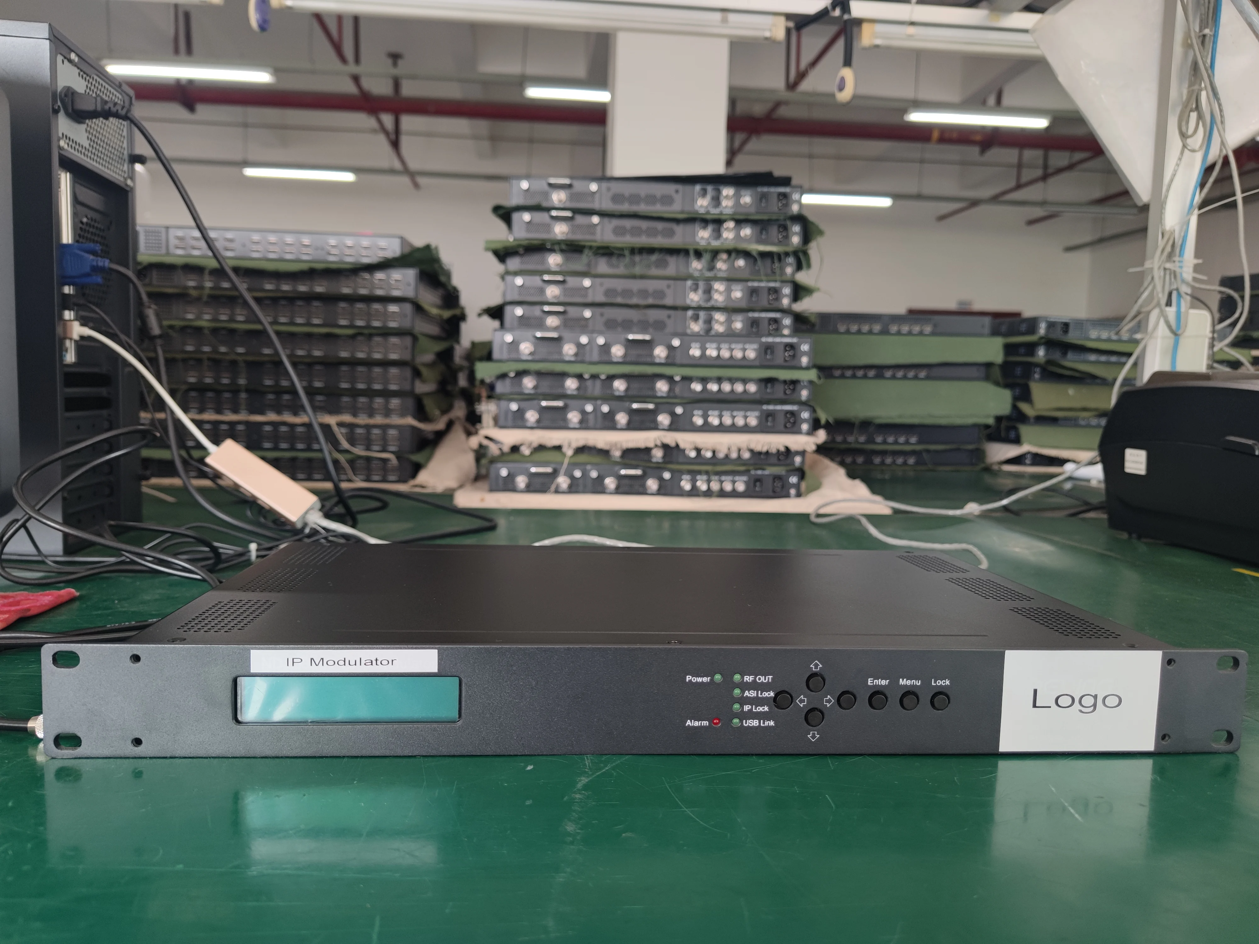 Фото 3308M -16RF Модулятор IP в ISDB-T, цифровой IPTV в ISDB-T, IP/ASI в 16-канальный RF ISDB-T модулятор (DVB-T, DVB-C опционально) №3