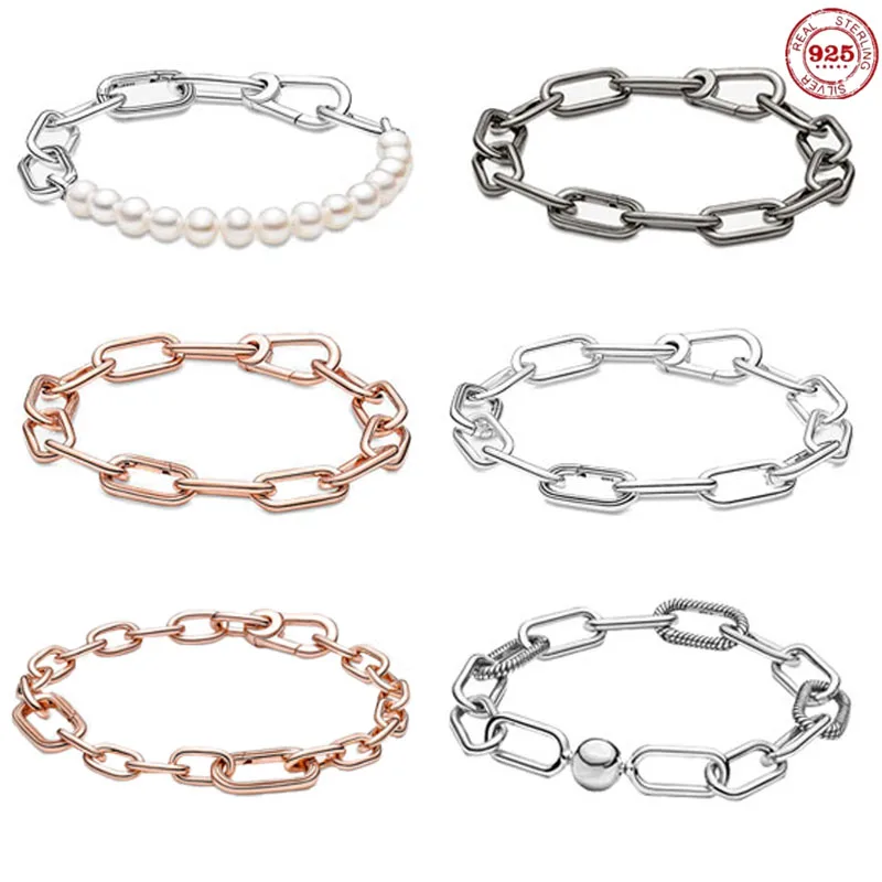 

Браслет из серебра 925 пробы с шармами «я»