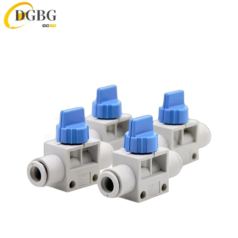 Тип SMC Пальцевой клапан серии VHK VHK2 VHK3 с выхлопным фитингом в одно касание