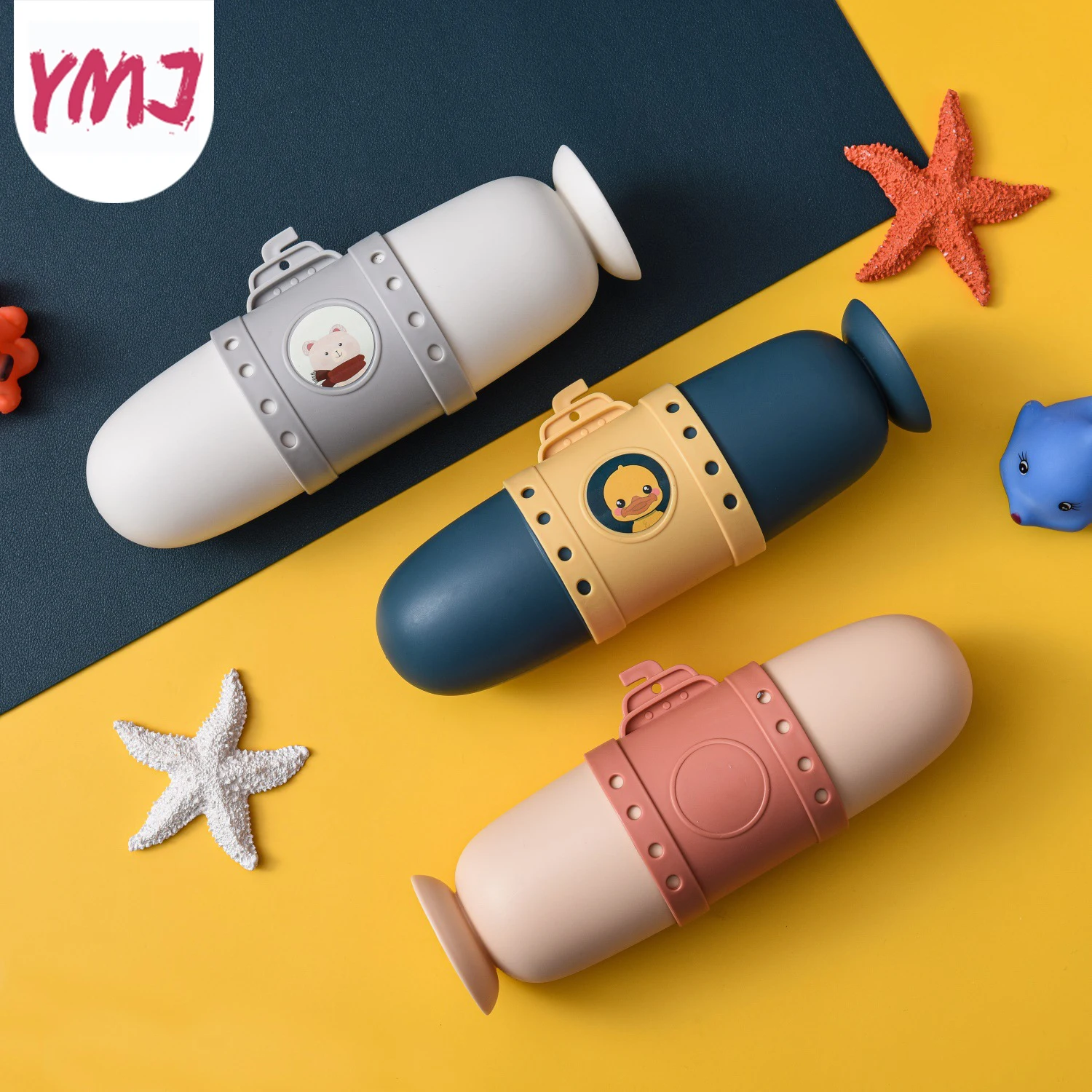 

Travel Portable Toothbrush Toothpaste Holder Submarine Storage Case Box Organizer Household Storage Cup Box Bathroom Accessories