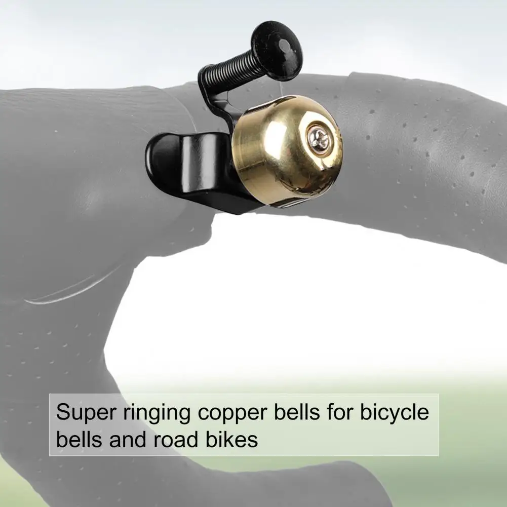 

Useful Bicycle Accessories Fine Workmanship Easy to Install Handlebar Ring for Bike Riding Bicycle Bell MTB Bike Bell