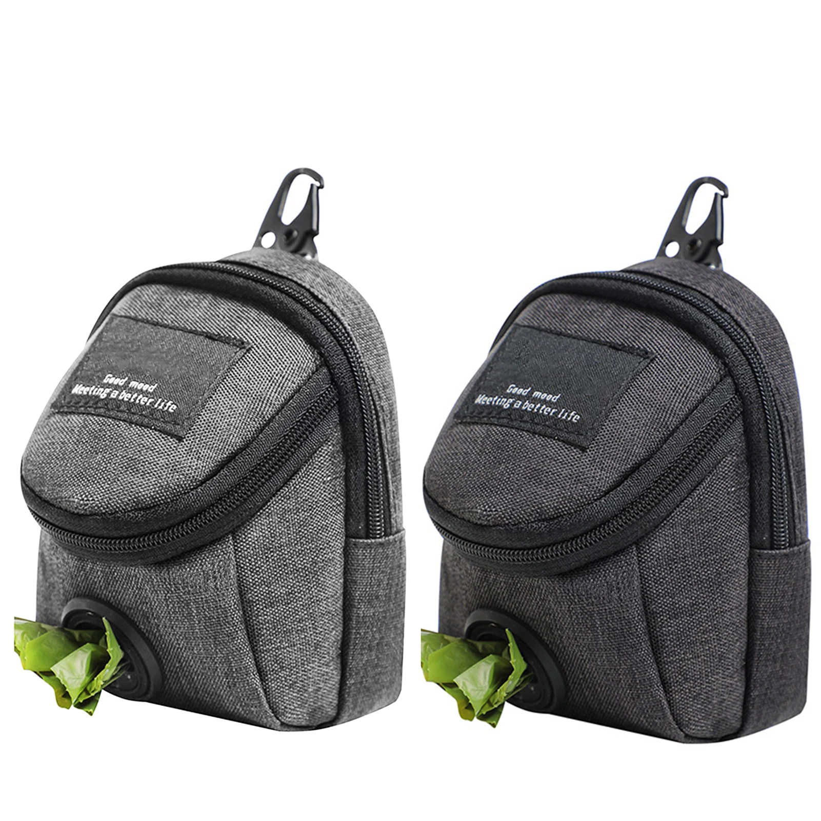 

Pet Dog Poop Waste Bags Holder Puppy Cat Doggie Poop Bags Dispenser for Outdoor Pet Leash Trash Waste Bags Carrier Organizer