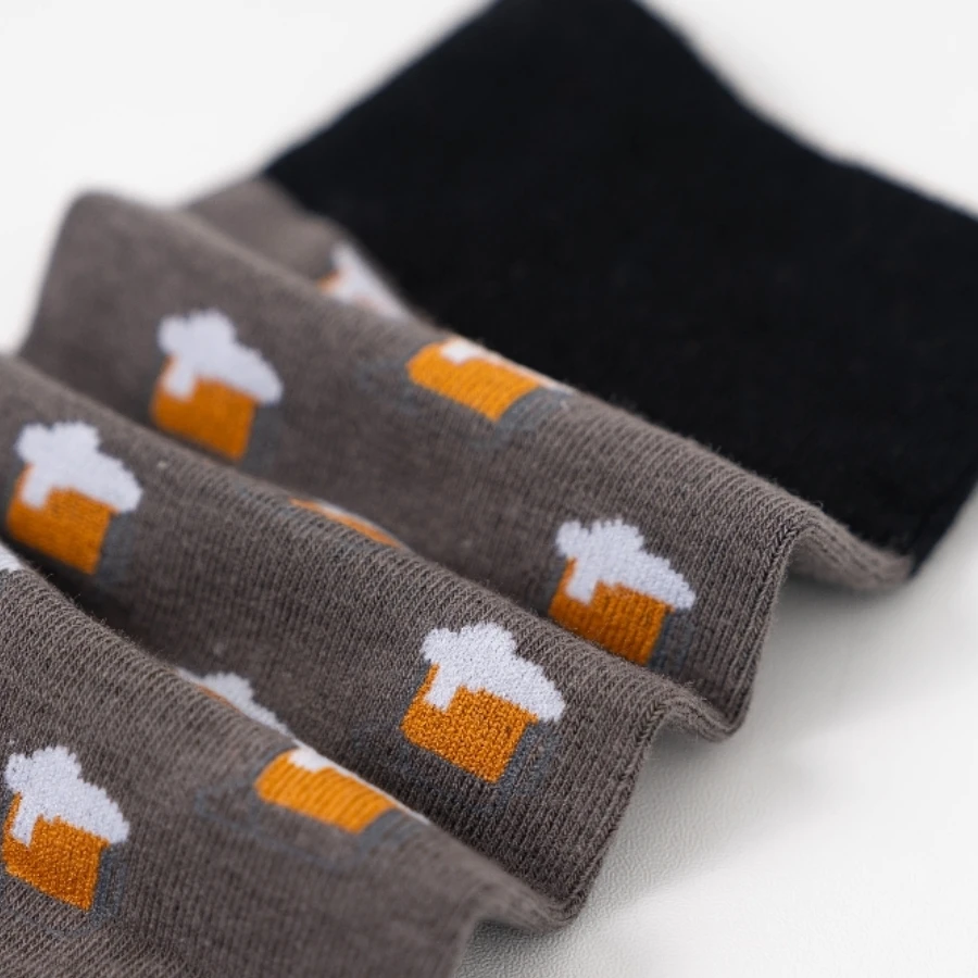 MYORED мужские хлопковые носки темно-серые