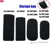jcd for psp 1000 2000 3000 for psvita psv 1000 2000 soft screen protective pouch case carrying storage bag for ns switcitch lite