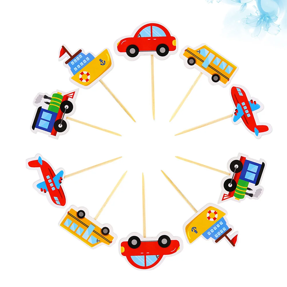 30 шт. декоративные топперы для кексов