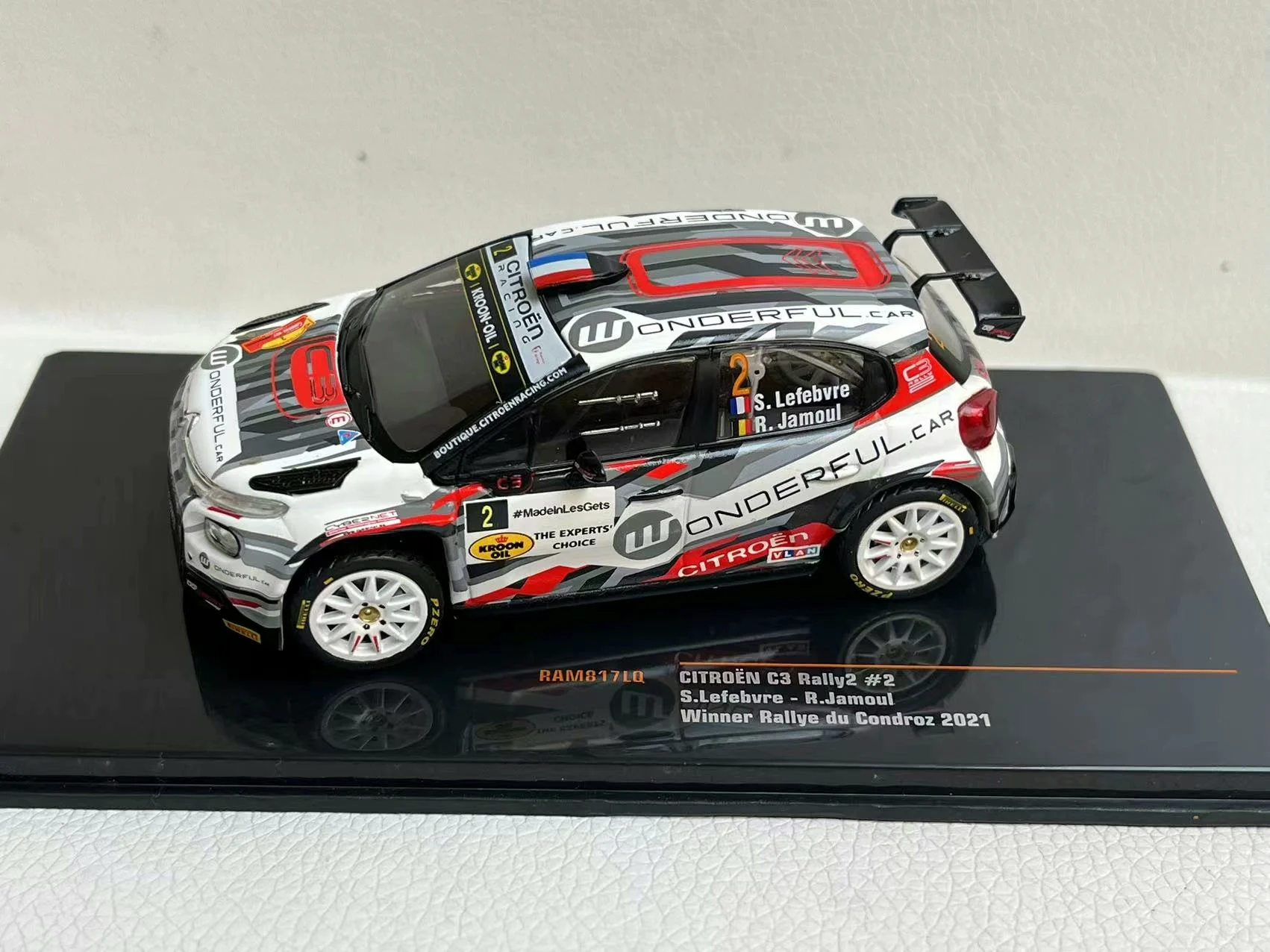 Фото Литой под давлением IXO масштаб 1/43 CITROEN C3 # Модель автомобиля Citroen Racing из сплава 2 2021. №2
