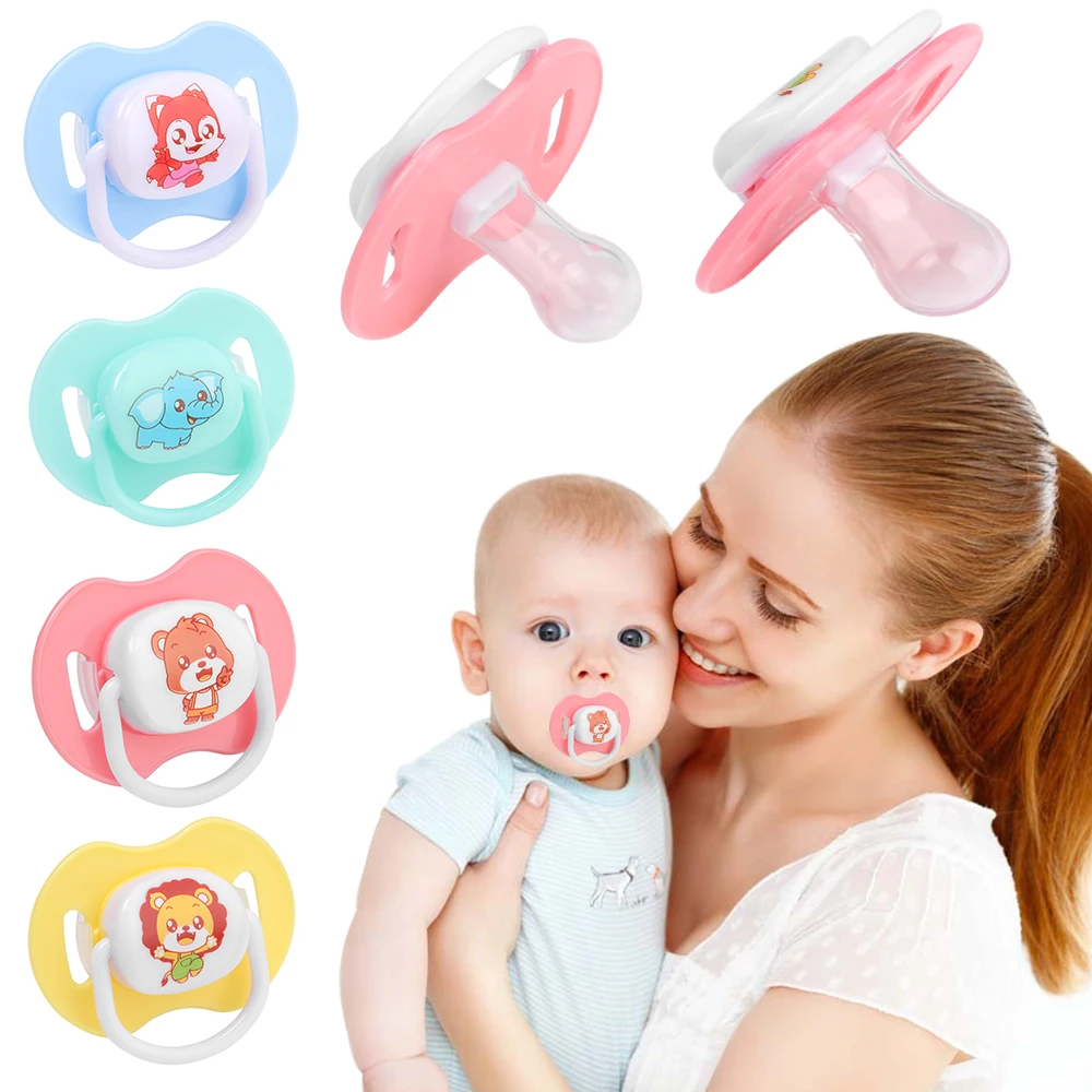 

New Cute Baby Pacifier With Anti-Dust Cover Safe Newborn Infant Toddler Baby Pacifier Silicone Nipple Pacifier Baby Teether