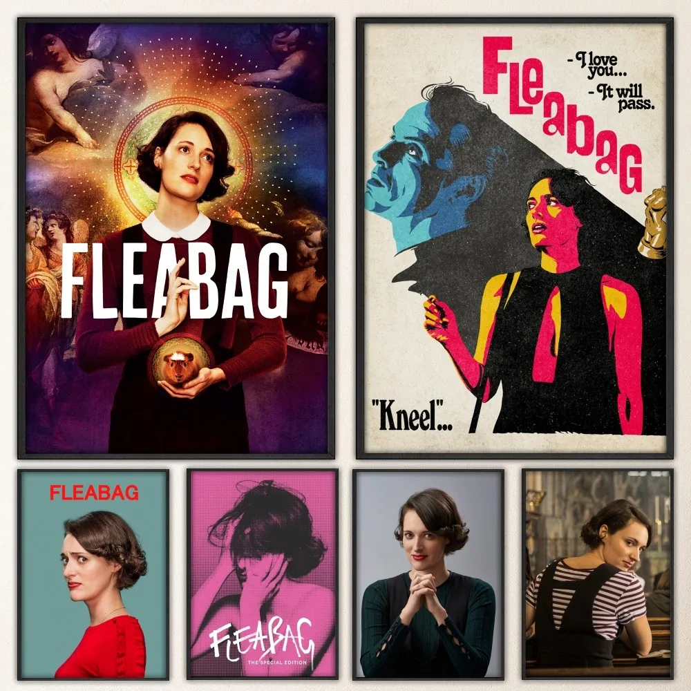 Классический постер для ТВ-шоу F-Fleabag наклейка в стиле ретро и ностальгический