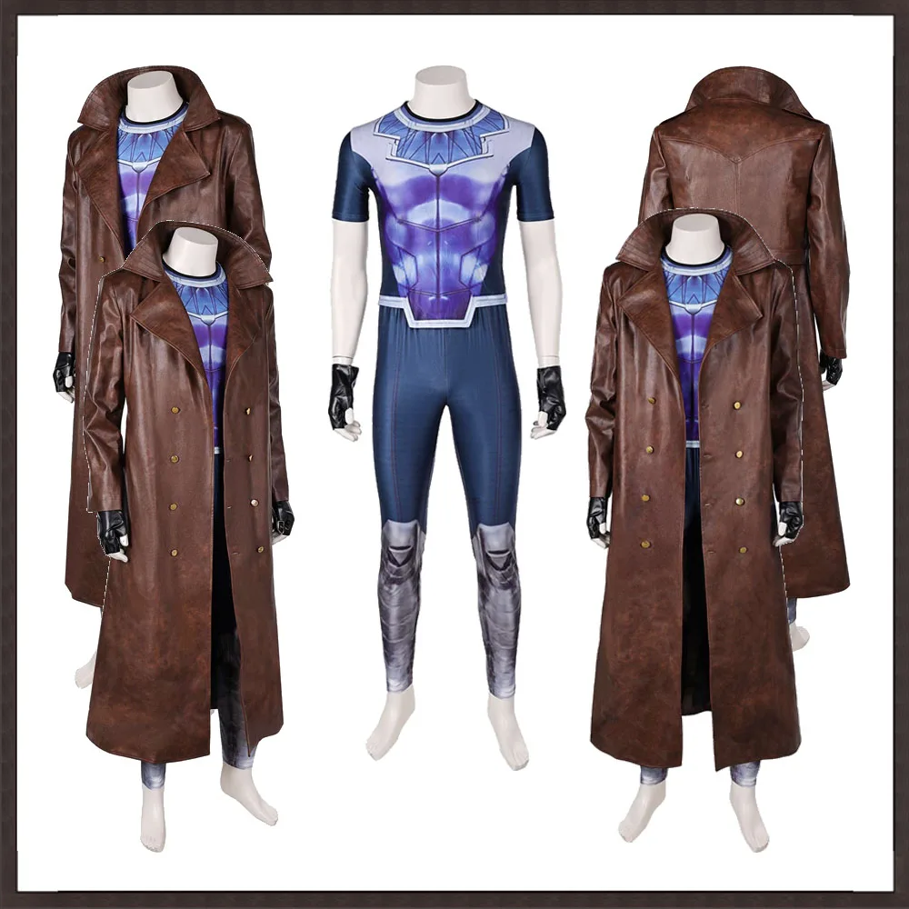 Футболка штаны пальто и перчатки для взрослых мужчин