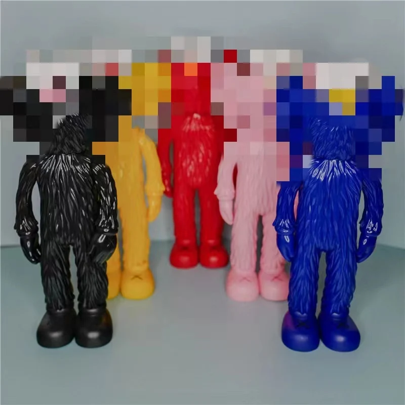 

Кукла Be @ rbrick, фигурки, игрушки, Улица Сезам, трендовая модель, статуя, украшение для дома, настольное украшение, подарок для детей, поп-аниме ф...