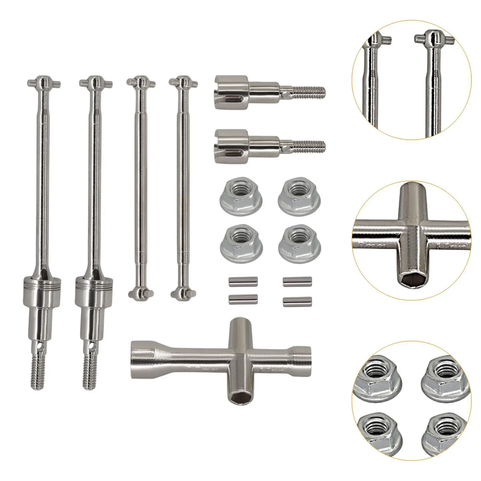 1/16 аксессуары для приводного вала автомобиля на радиоуправлении запасные части