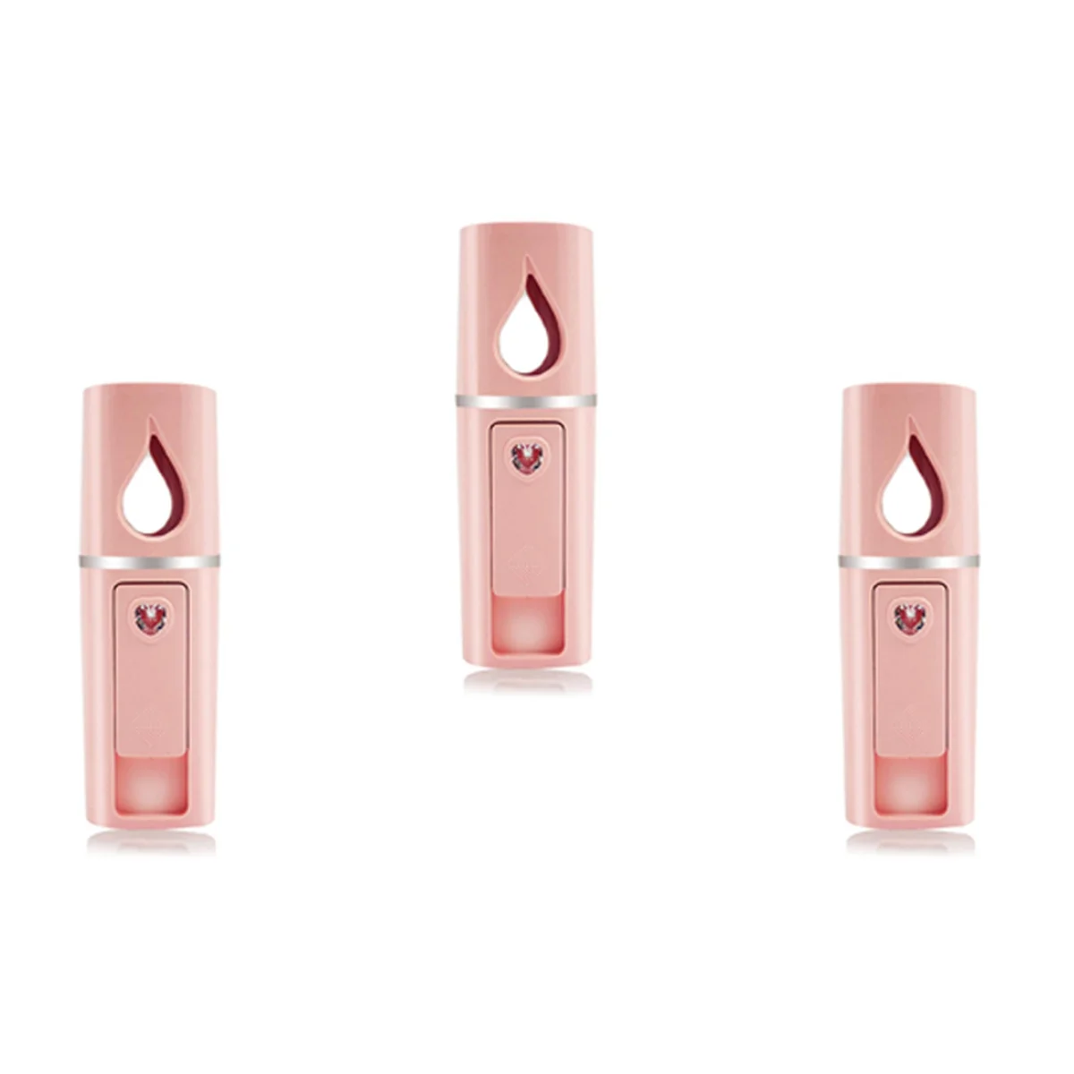 

3X портативный нано-отпариватель для лица мистер мини-отпариватель для распыления ресниц с зеркалом розовый