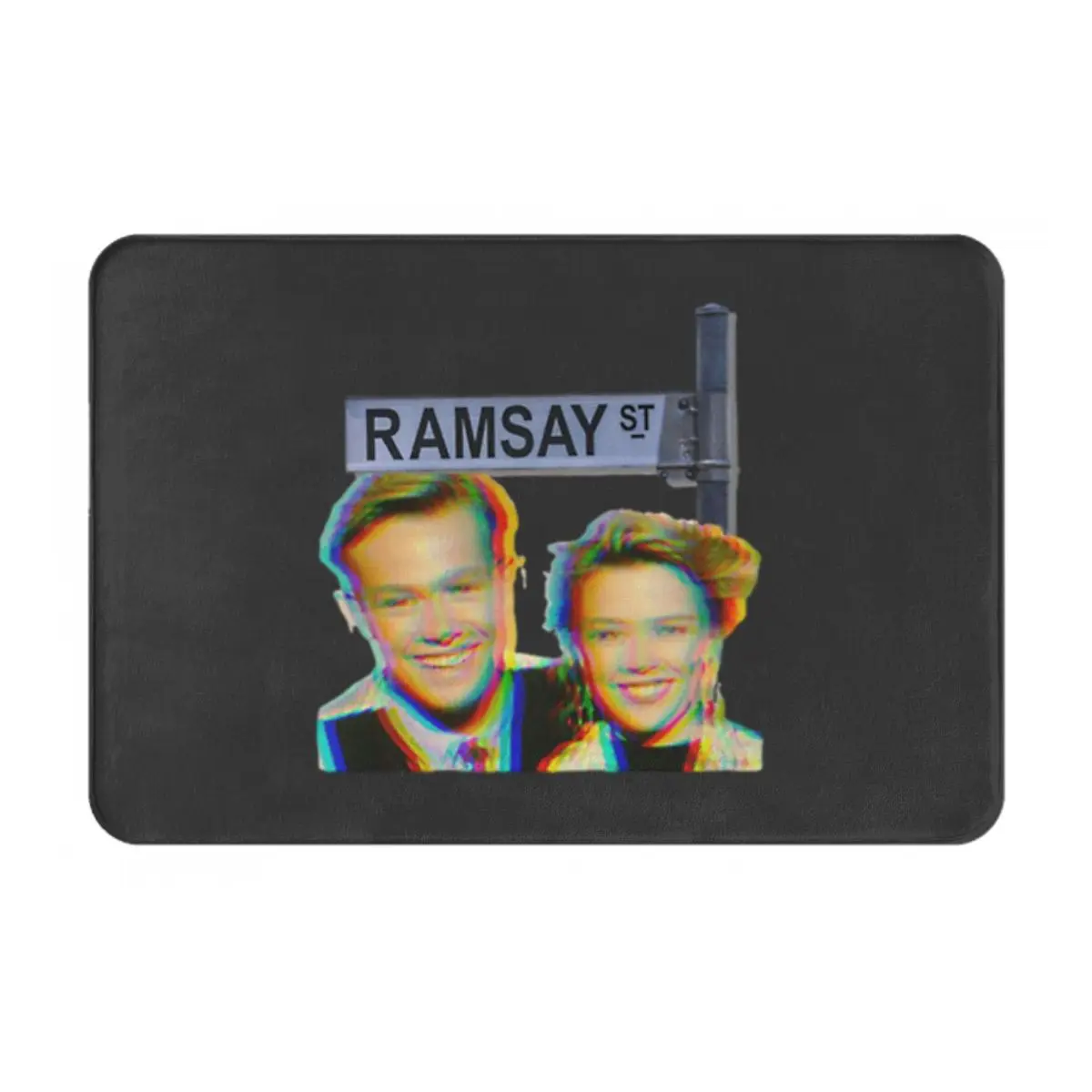 Фото Придверный коврик Neighbours Ramsay St для розничных магазинов, уличный ветрозащитный коврик для входа №1