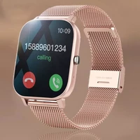 2022 new women bluetooth calling smart watch heart rate blood pressure monitoring smartatches ip67 waterproof sports smartwatch