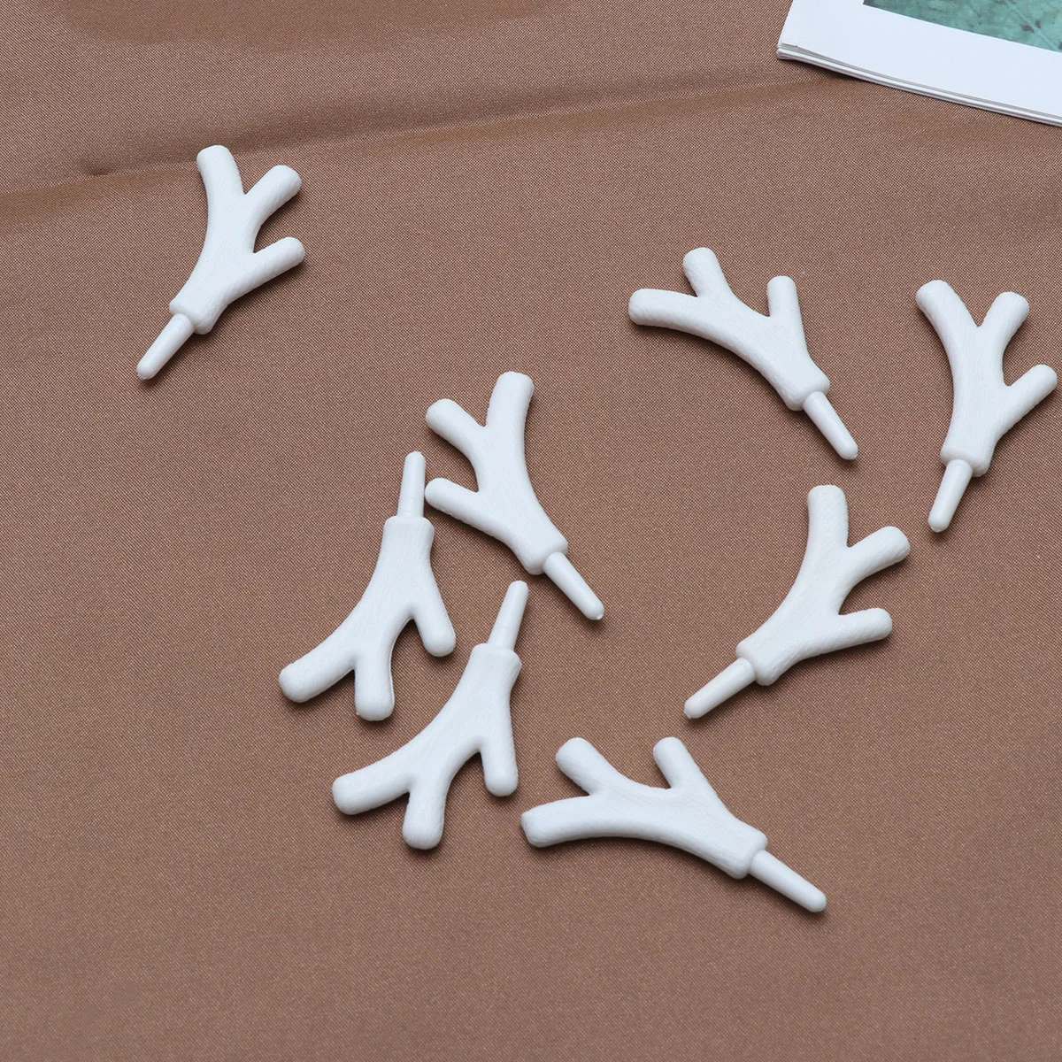 

Antlers Christmas Branch Plastic Snowman Craft Diy Deer Hand Mini Accessories Embellishments Decor Horn Antler Reindeer Crafts