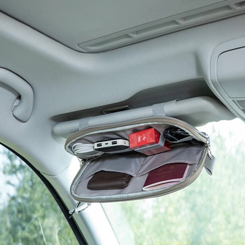 Автомобильный солнцезащитный козырек карманный органайзер сумка держатель для