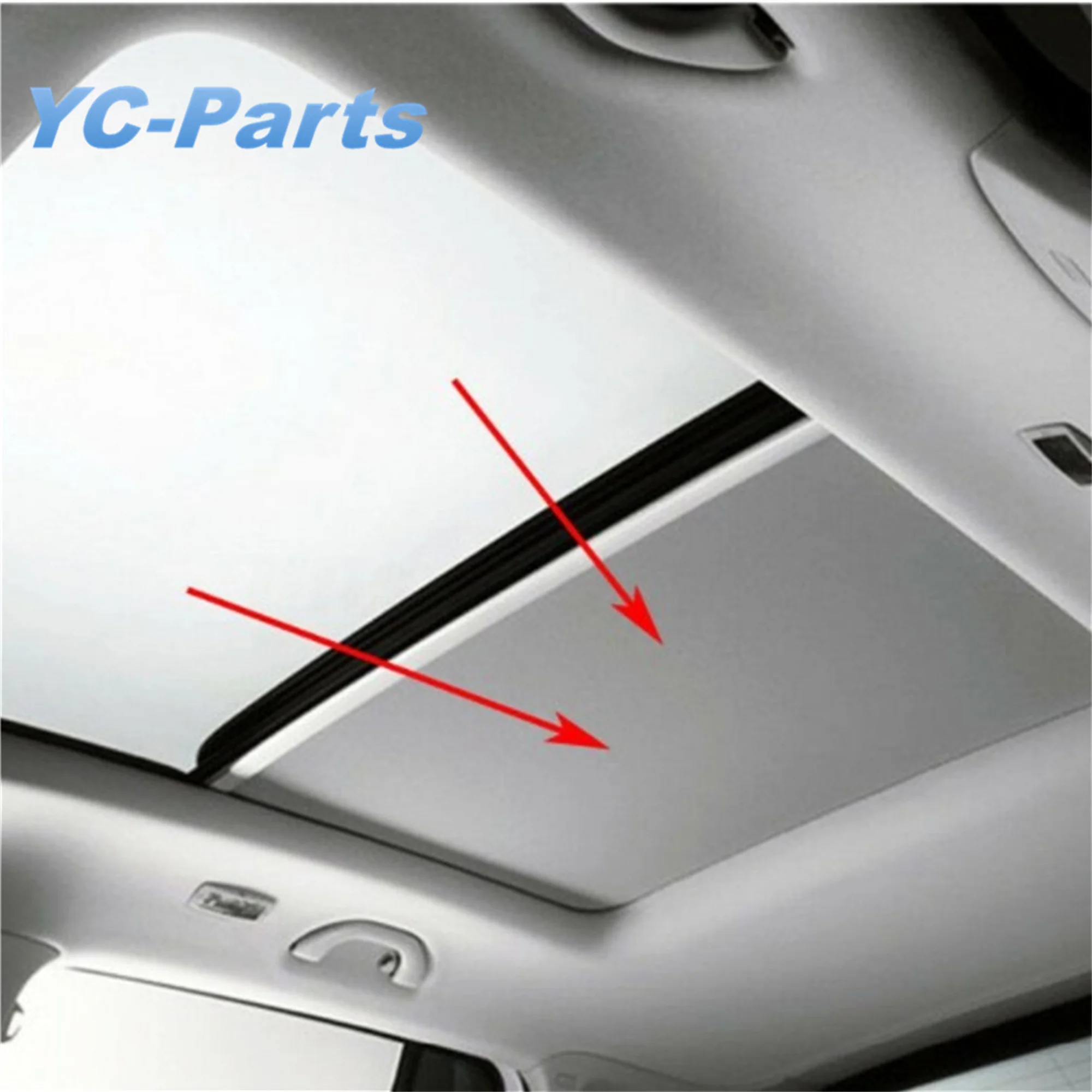 Автомобильная занавеска серого цвета передвижной солнцезащитный козырек ткань