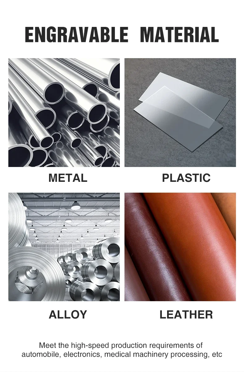 Geloof 20W 30W 50W Industriële Mini Metalen Logo Graveur Laser Raycus Fiber Marker Machine Voor Roestvrij staal Laze