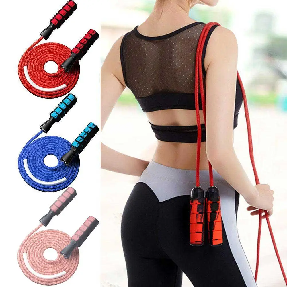 

Jump Rope Cotton Jump Rope Adjustable Jump Rope Indoor Outdoor Sports Fitness Workout Equipment Exercise For Adults And Kids