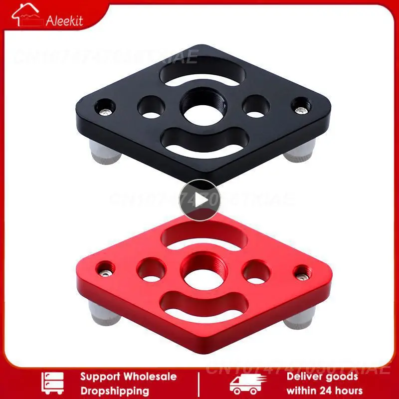 

6/8/10mm Woodworking Straight Hole Punching Locator Aluminum Alloy Dowel Jigsaw DIY Tool Pocket Hole Fixture Drilling Guide Kit