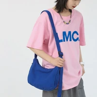 cgcbag casual commute canvas shoulder bag for women 2022 simple large capacity crossbody bags female simple designe tote bag