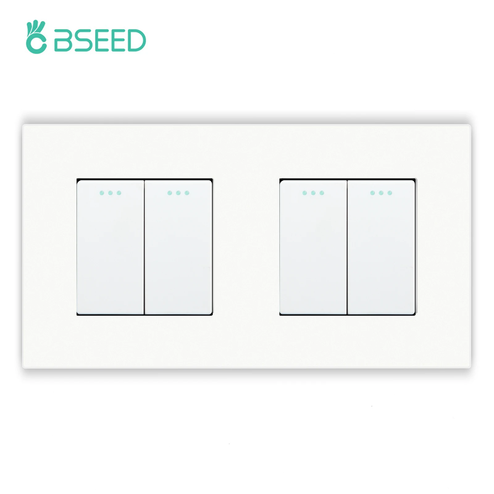 

Механический выключатель BSEED 1/2/3 клавиш пластиковый