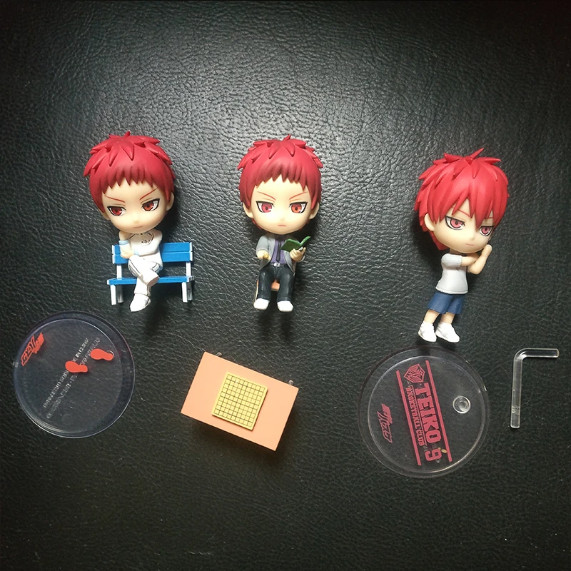 

Kuroko's Basketball Action Figure Q Version Cute Akashi Seijuro Model Ornament Bulk Toys