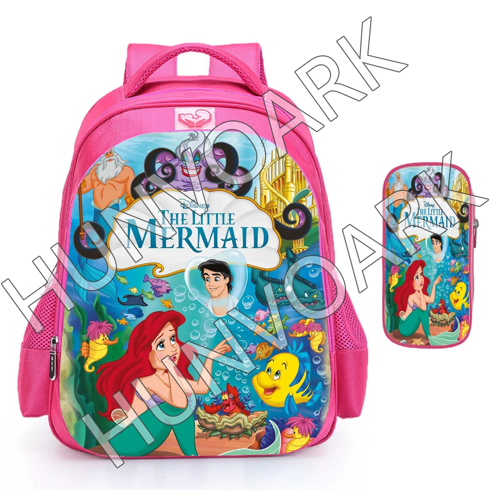 Школьные ранцы с маленькой русалочкой ортопедический рюкзак для начальной школы
