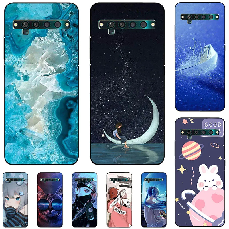 Новый милый мультяшный чехол для TCL 10 Plus T782H чехол для TCL 10 Pro T799B T799H чехол с узором Ультратонкий силиконовый чехол
