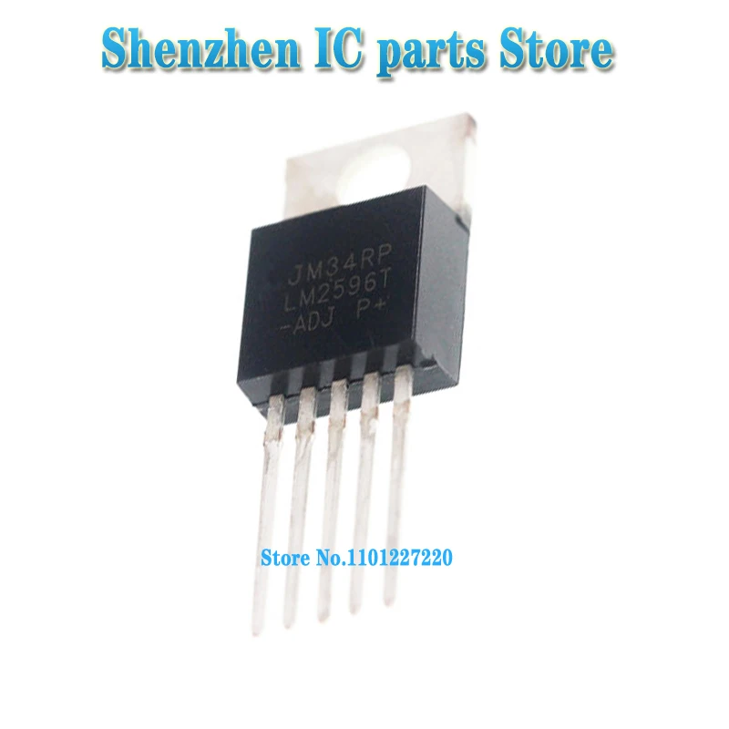10 шт LM2596T-ADJ TO220 LM2596 TO-220 LM2596T LM2596 2596T-ADJ новый оригинальный